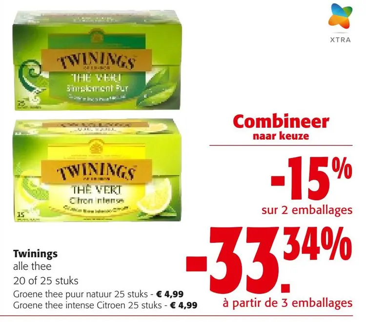 Aanbieding: Twinings alle thee