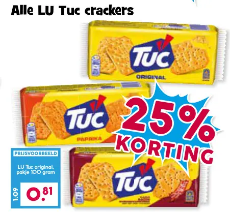 Aanbieding: LU Tuc crackers