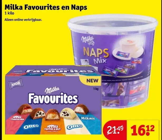 Aanbieding: Favourites en Naps