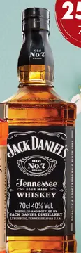 Aanbieding: Jack Daniel's Tennessee Whiskey