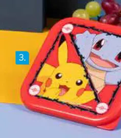 Promotie: 3-in-1 snackdoosje Pokémon