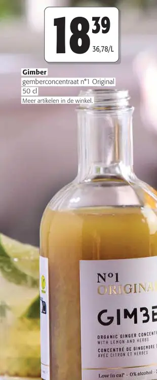 Promotie: Gimber gemberconcentraat
