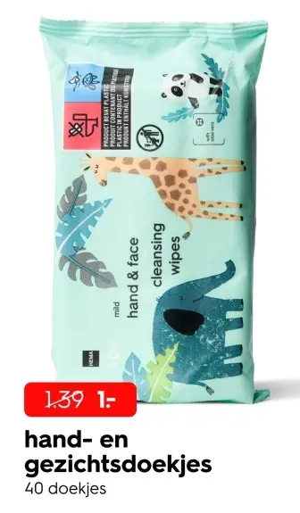 Aanbieding: Hand- en gezichtsdoekjes