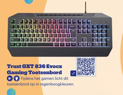 Aanbieding: GXT 836 Evocx Gaming Toetsenbord