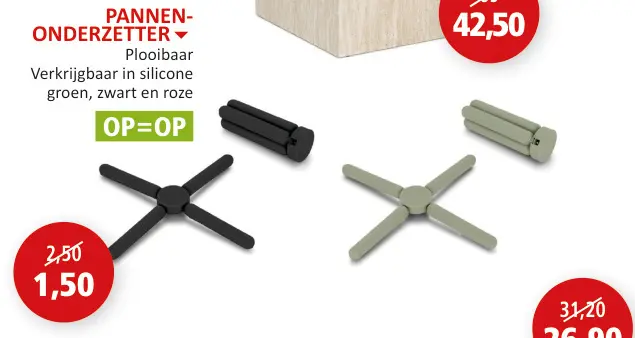 Promotie: Pannenonderzetter