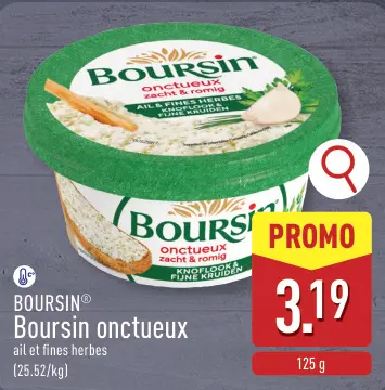 Offre: Boursin onctueux
