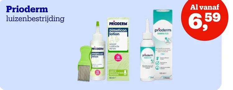 Promotie: Prioderm luizenbestrijding