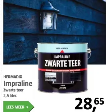Aanbieding: Impraline Zwarte teer