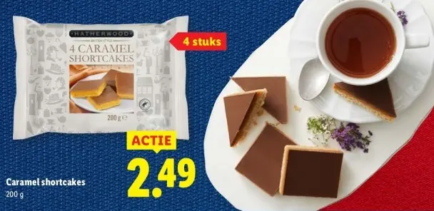 Aanbieding: Caramel shortcakes