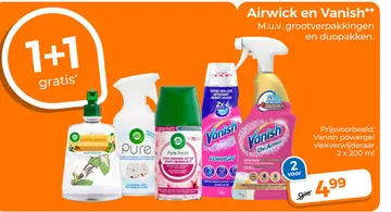 Aanbieding: Airwick en Vanish