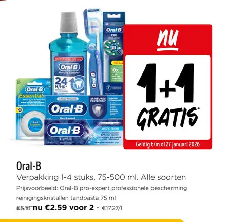 Promotie: Oral-B