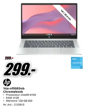 Offre: 14a-nf0003nb Chromebook