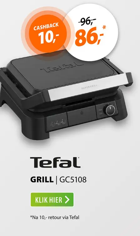 Aanbieding: Tefal GC5108