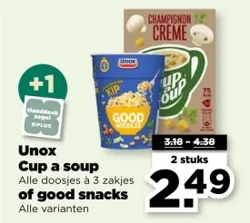 Aanbieding: Unox Cup a soup
