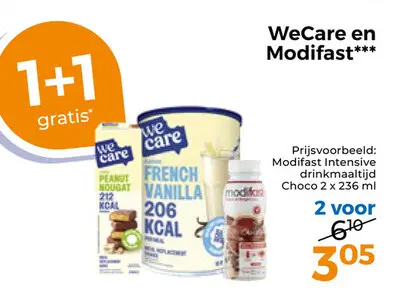 Aanbieding: WeCare en Modifast