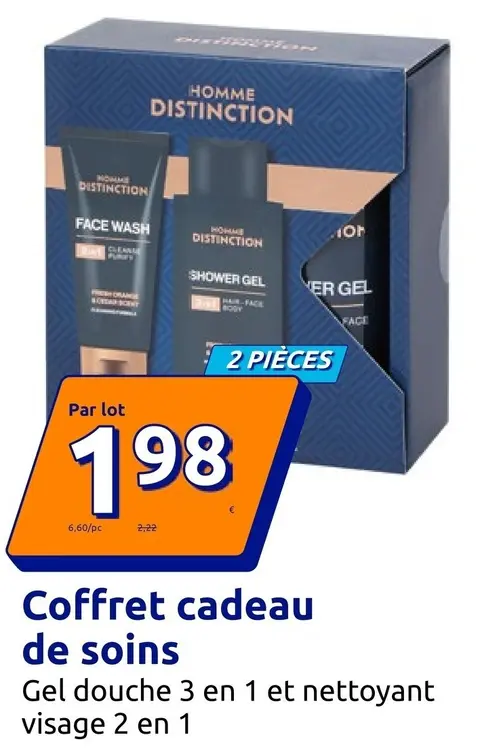 Offre: Coffret cadeau de soins