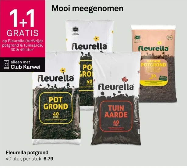 Aanbieding: Fleurella potgrond