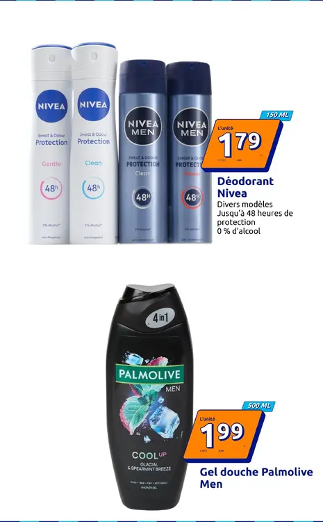 Offre: Déodorant