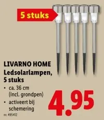 Promotie: Ledsolarlampen
