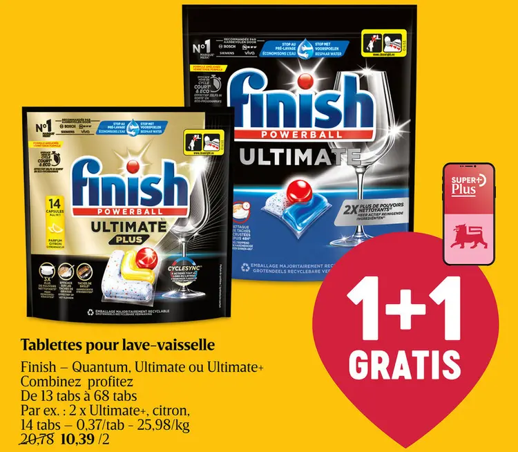 Offre: Tablettes pour lave-vaisselle