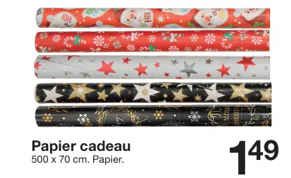 Offre: Papier cadeau