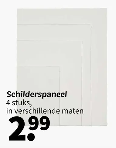 Promotie: Schilderspaneel