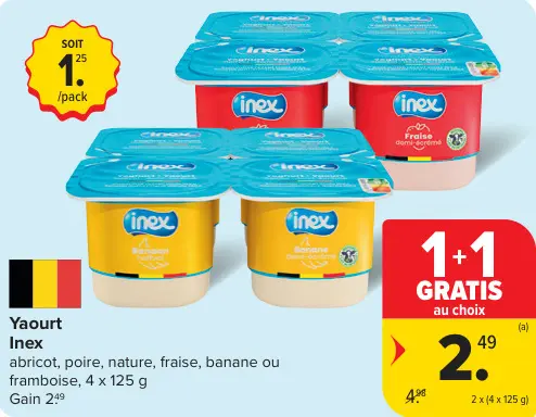 Offre: Yaourt