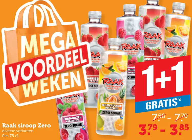 Aanbieding: Raak siroop Zero