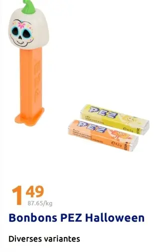 Offre: Bonbons PEZ Halloween
