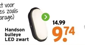 Aanbieding: Hands on bulleye LED zwart