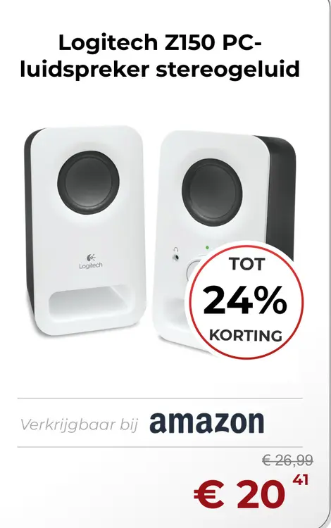Aanbieding: Z150 PC-luidspreker stereogeluid