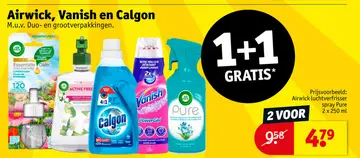 Aanbieding: Airwick, Vanish en Calgon
