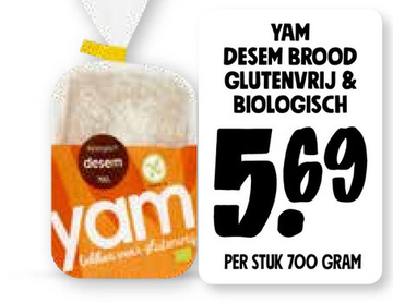 Aanbieding: Yam Desem Brood