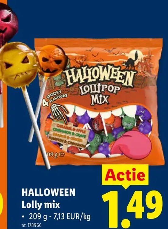 Promotie: Halloween Lolly mix