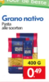 Aanbieding: Grano Nativo Pasta