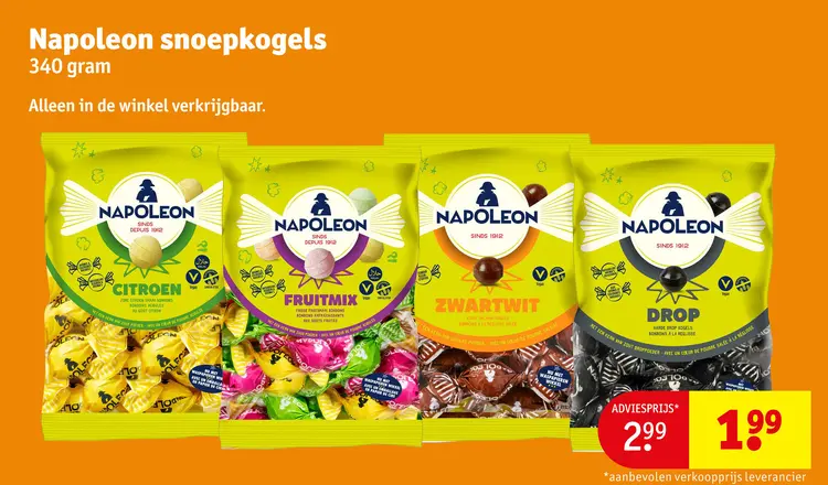 Aanbieding: Napoleon snoepkogels