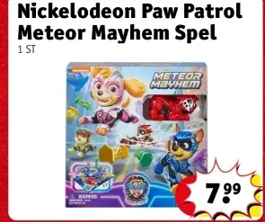 Aanbieding: Paw Patrol Meteor Mayhem Spel