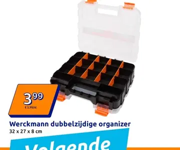 Aanbieding: Werckmann dubbelzijdige organizer