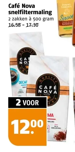 Aanbieding: snelfiltermaling