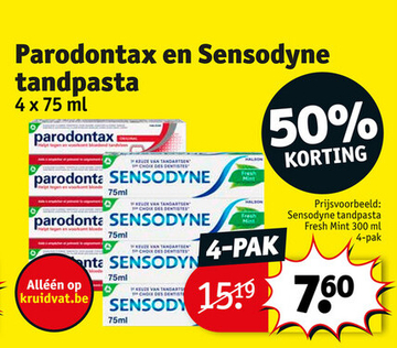 Aanbieding: Sensodyne en Parodontax