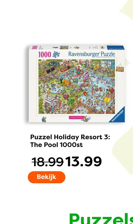 Aanbieding: Puzzel Holiday Resort 3: The Pool