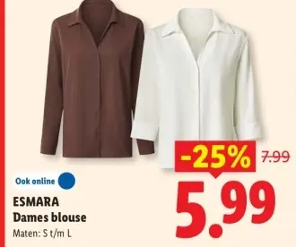 Aanbieding: Dames blouse