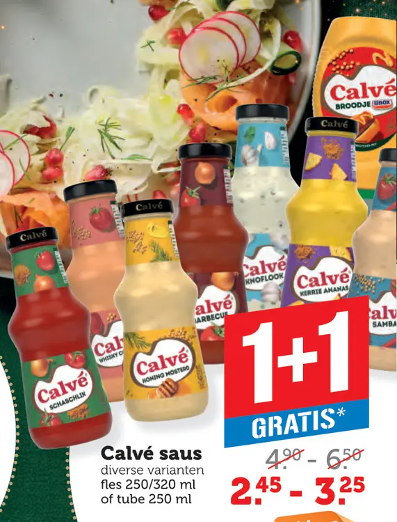 Aanbieding: Calvé saus
