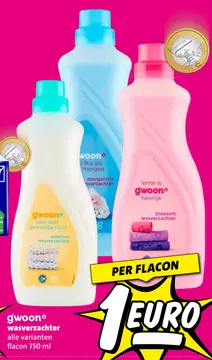 Aanbieding: gwoon wasverzachter