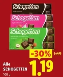 Aanbieding: Schogetten