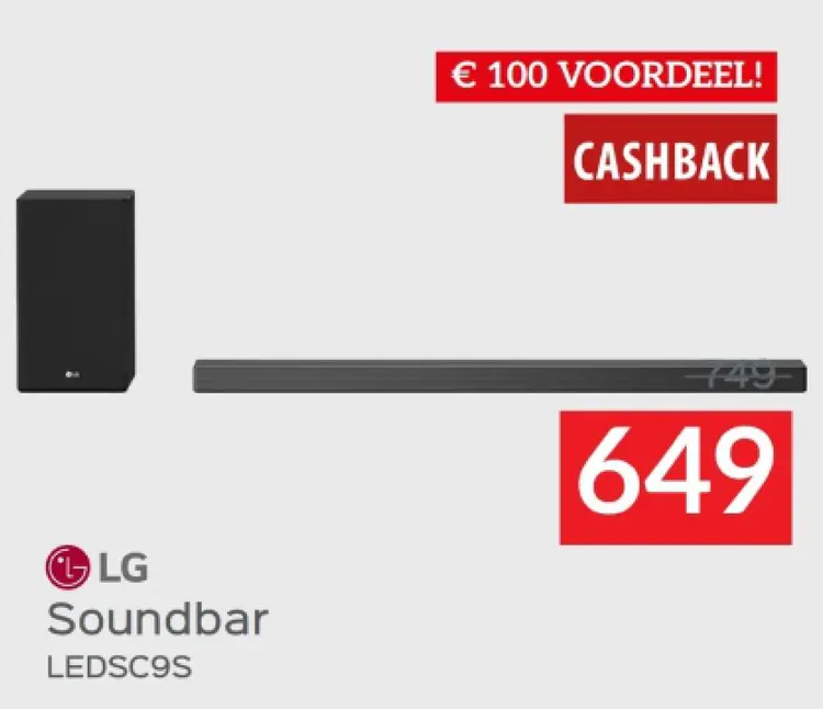 Promotie: Soundbar