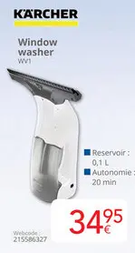 Promotie: Window washer WV1