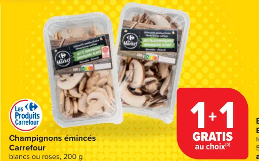 Offre: Champignons émincés