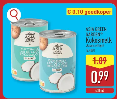 Promotie: Kokosmelk