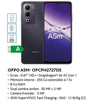 Offre: Oppo a5m-opcph2727de
